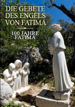 Gebetszettel mit den Gebeten des Engels von Fatima