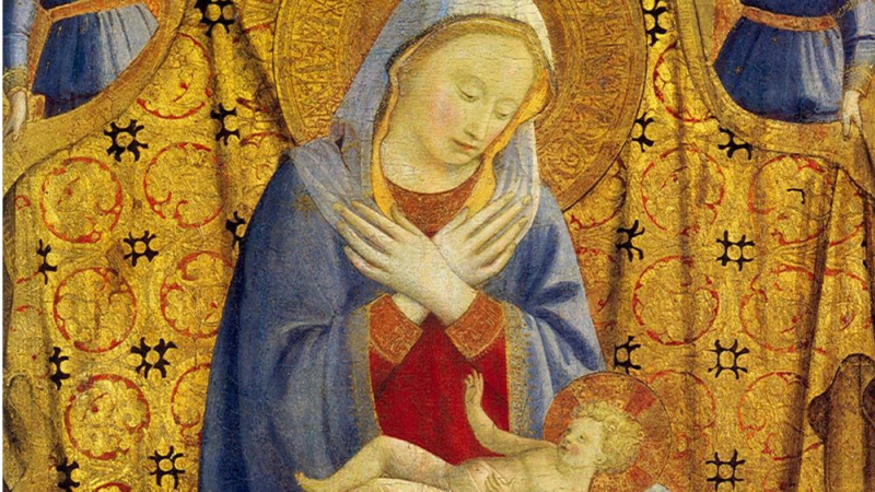 la vierge de lhumilite