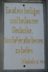 Friedhofkreuz Oberbüren
