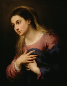 Bartolomé Estebán Murillo The Virgin of the Annunciation 61.70 Museum of Fine Arts