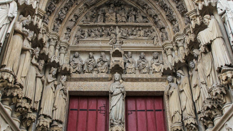 amiens vierge marie reine ciel terre