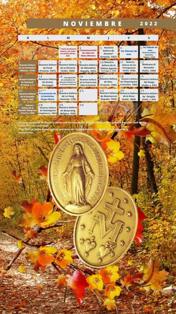 SCREEN Span Calendar 2022 novembre
