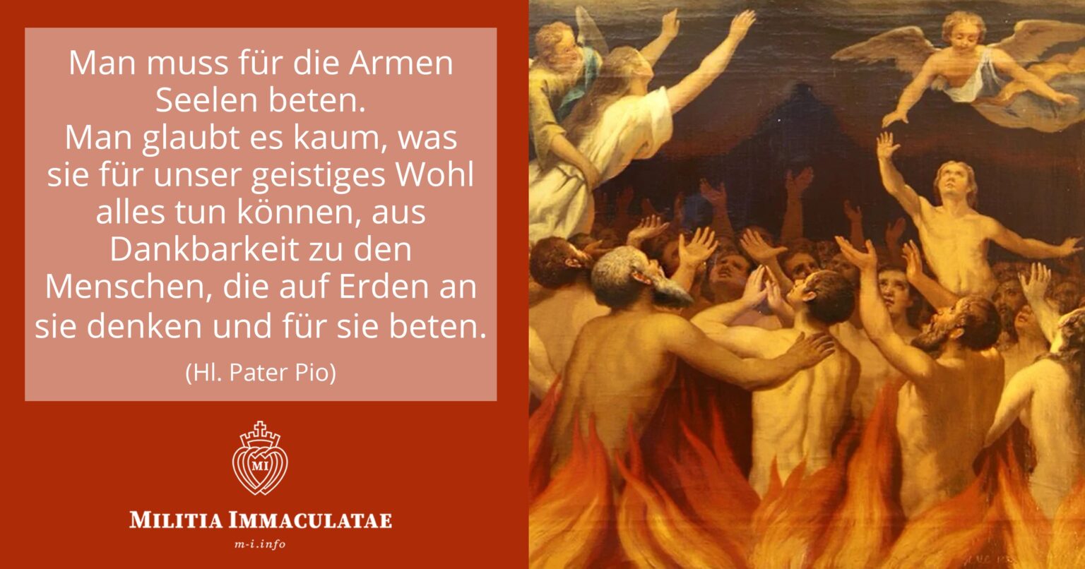 Gebete für die Verstorbenen | Militia Immaculatae