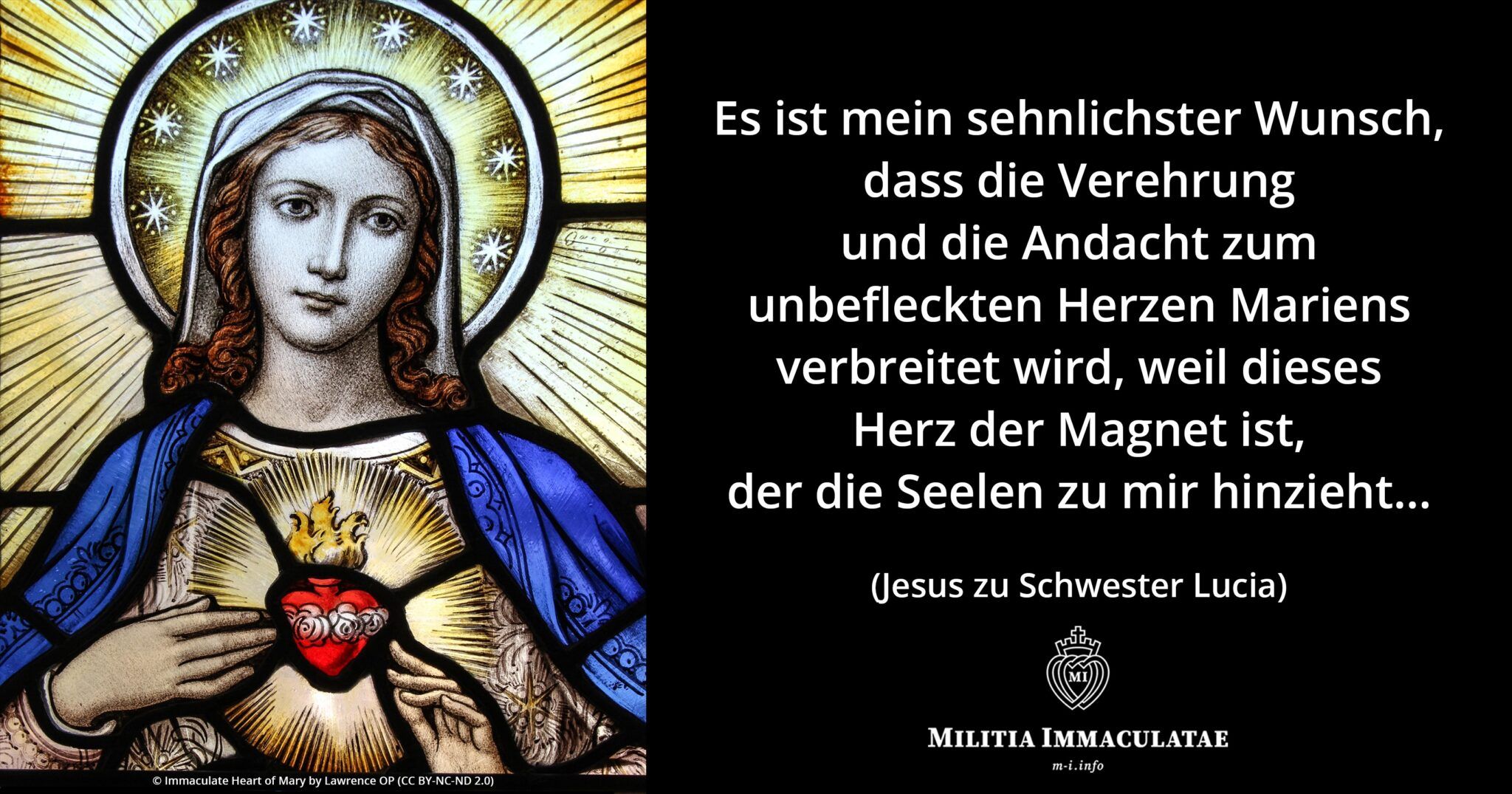 Das Unbefleckte Herz Mariens, das Meisterwerk Gottes | Militia Immaculatae