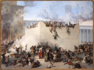 Hayez The Destruction of the Temple of Jerusalem 1867 756