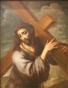 Sebastian de Llanos Christ portant sa croix