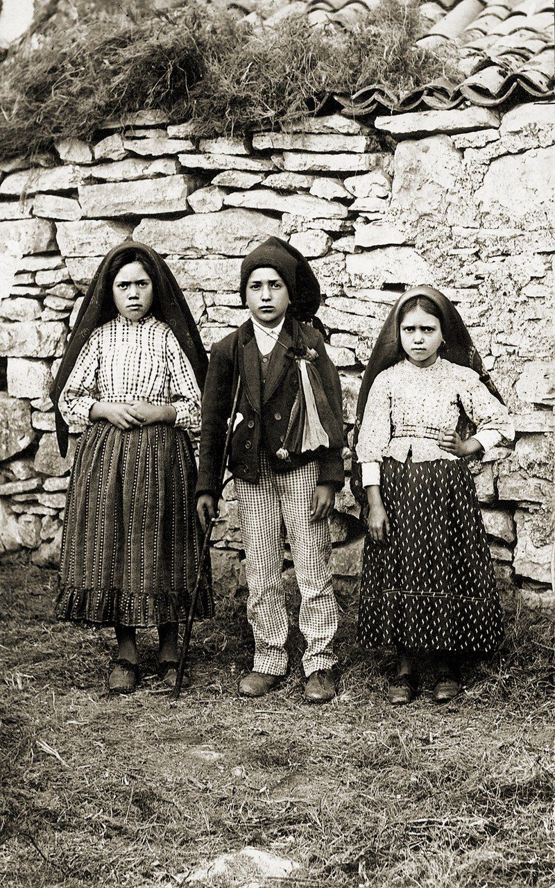 13. Oktober 1917 - das Sonnenwunder und die Rosenkranzkönigin 5 ChildrensofFatima