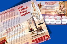 Nouveau depliant contre le pretendu droit au blaspheme N3