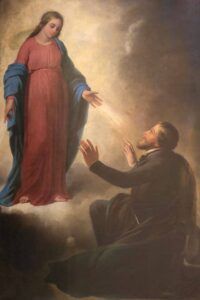 Rom: Sant’Andrea delle Fratte und das Wunder mit der Wundertätigen Medaille 3 Alphonse Ratisbonne Erscheinung