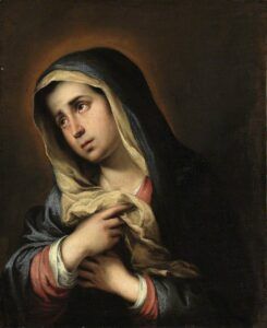 Bartolomé Esteban Murillo 1617 1682 studio of Mater dolorosa 2900002 National Trust
