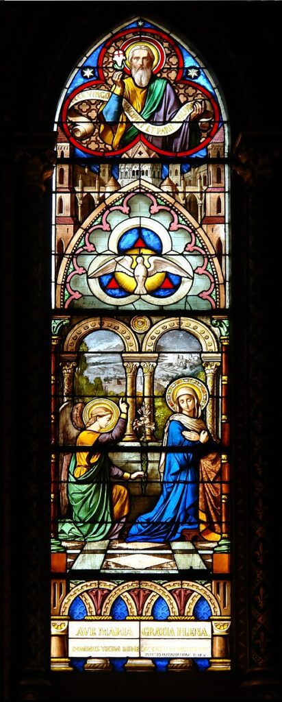 Vitraux de la basilique Notre Dame Geneve 23