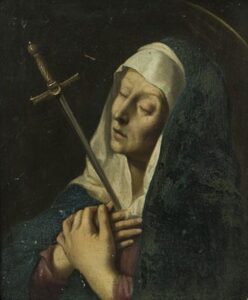 Cornelis van Poelenburch Mater dolorosa 5040 Bavarian State Painting Collections