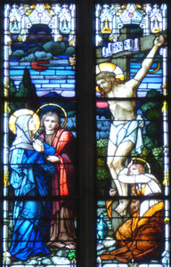 Denver Cathedral window 16b sanctuary The Crucifixion