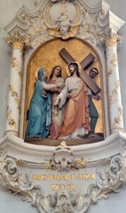 Kreuzwegstation Kreuzweg Klosterkirche Mariastein