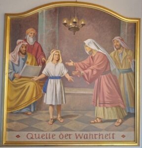 Wandgemaelde Kapelle S. Maria a Fonte Wegenstetten AG